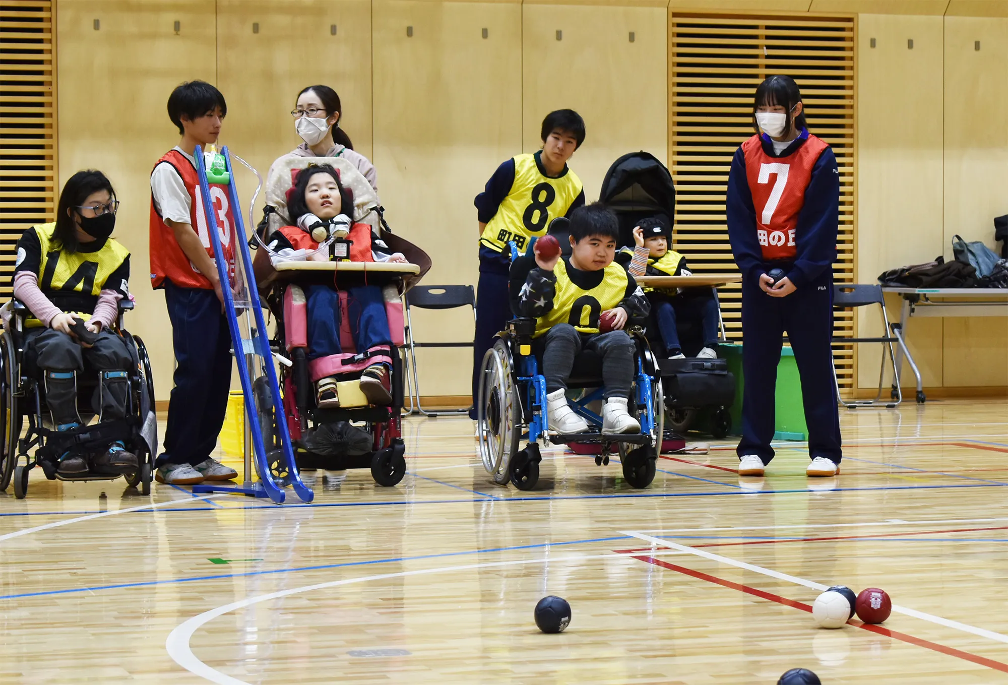 ボッチャフェスタの様子