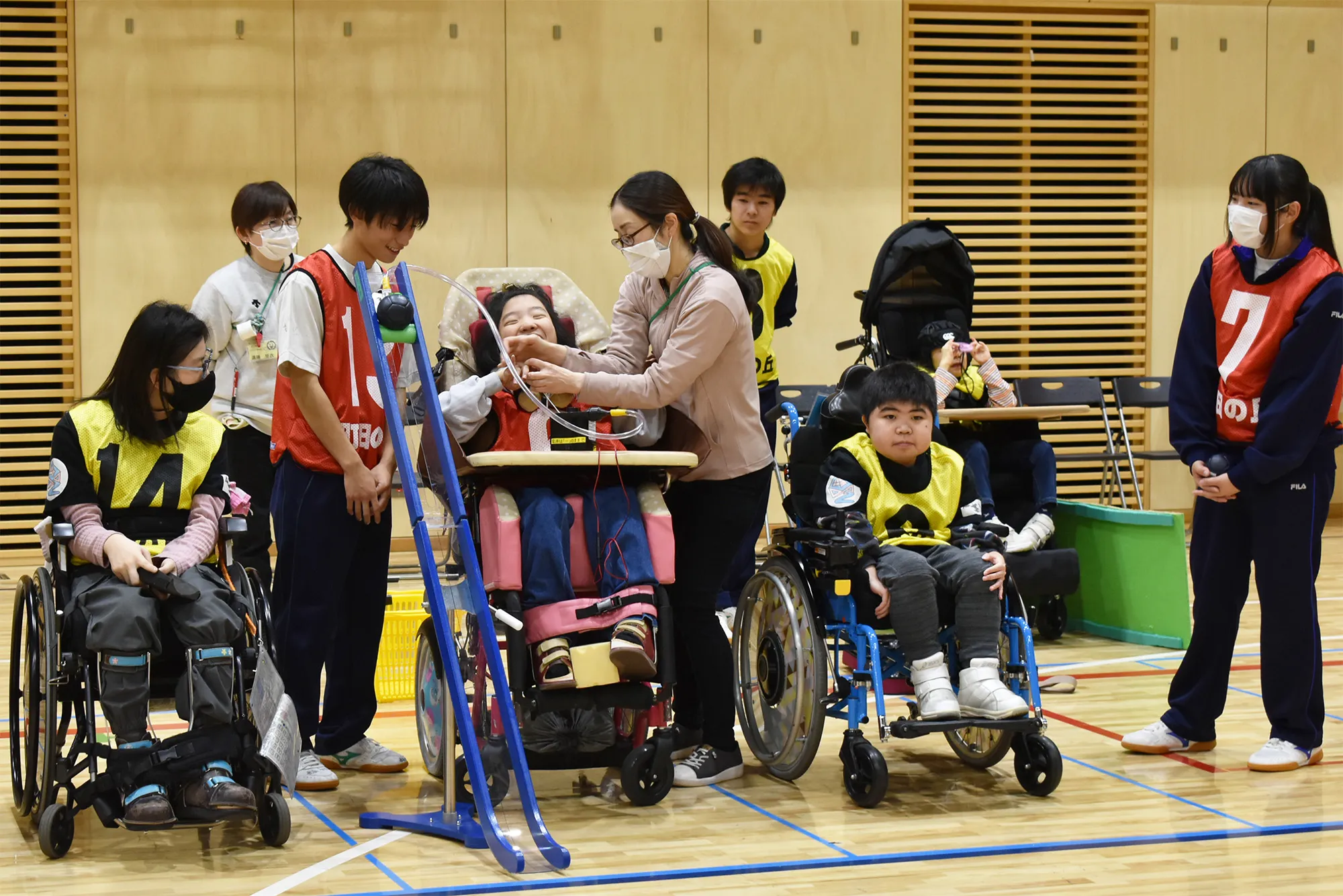 ボッチャフェスタの様子